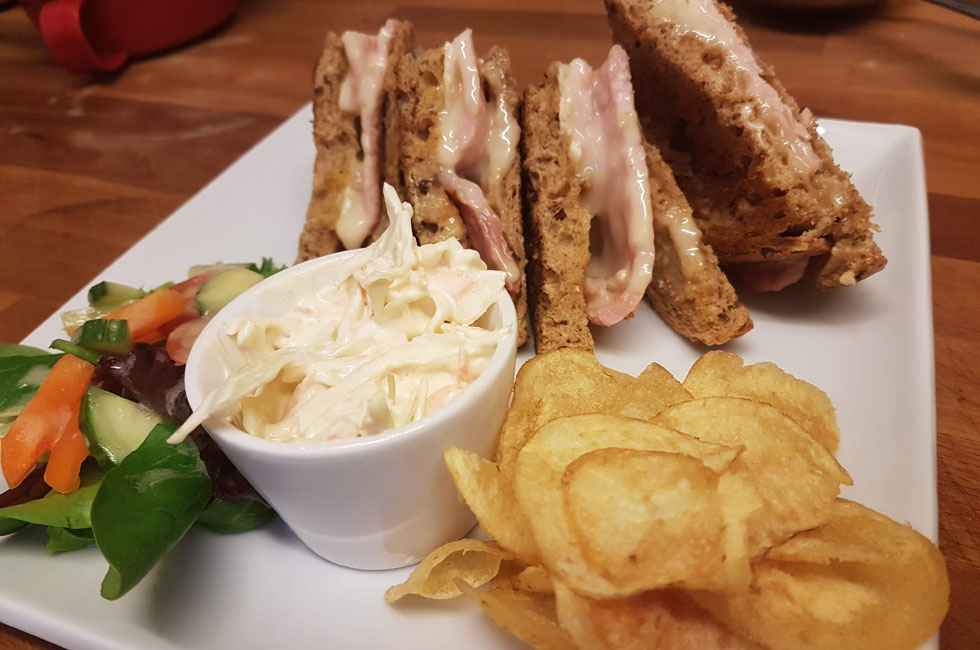 Made to order sandwiches for lunch at our Malmesbury bistro